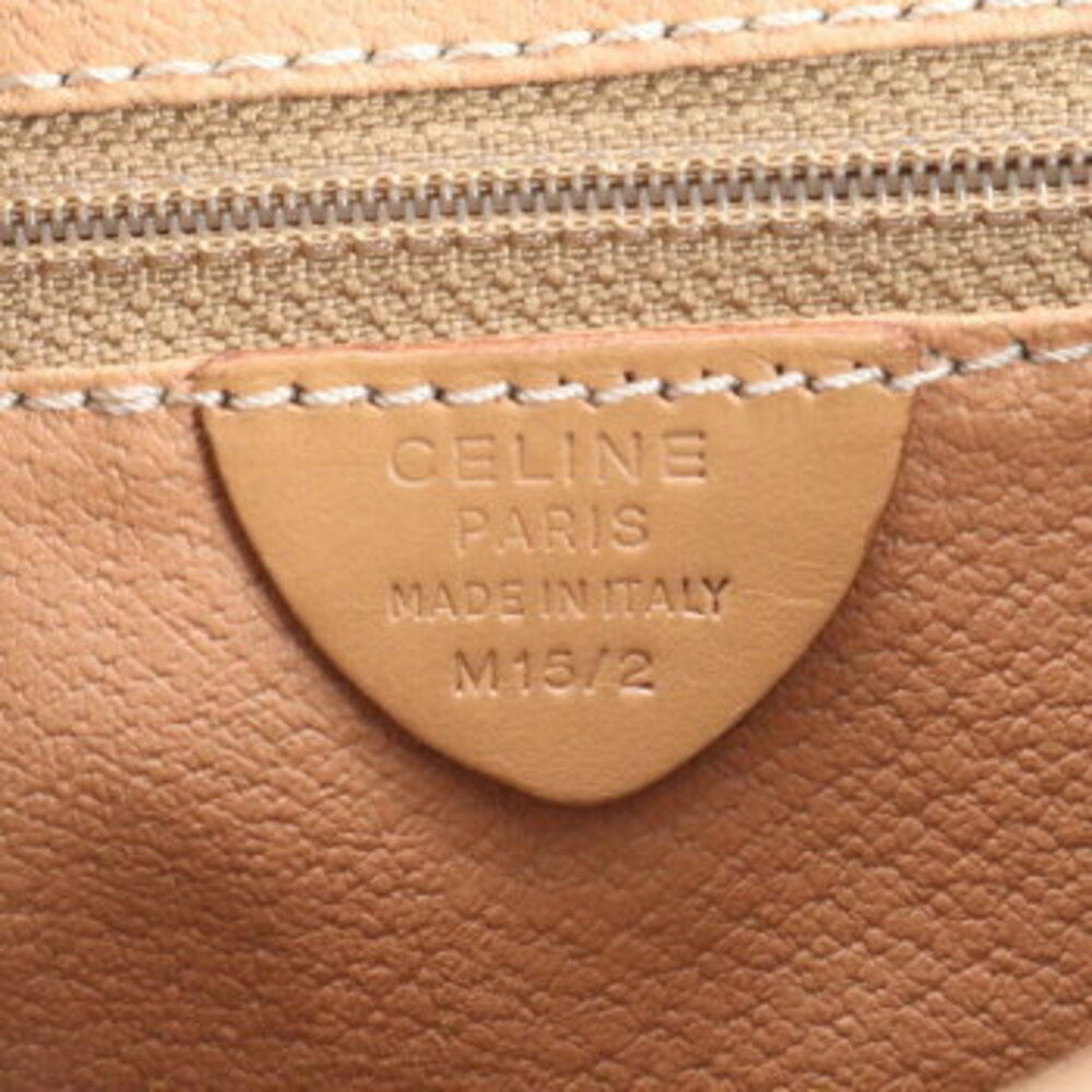 Celine Macadam Triomphe leather shoulder bag hand tote VVV - Picture 9 of 9